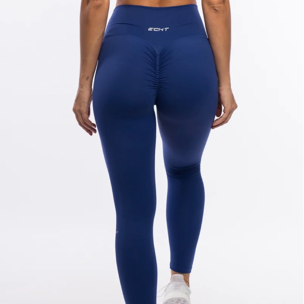 Force Scrunch Leggings - Deep Blue with Lycra® fibre